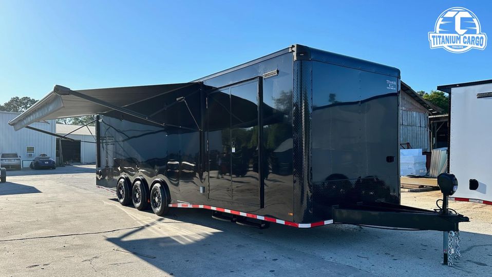 8.5 Wide Triple Axle Trailer